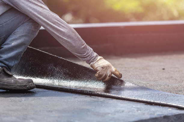 Professional Crawl Space Encapsulation technician working in Lyons, NJ